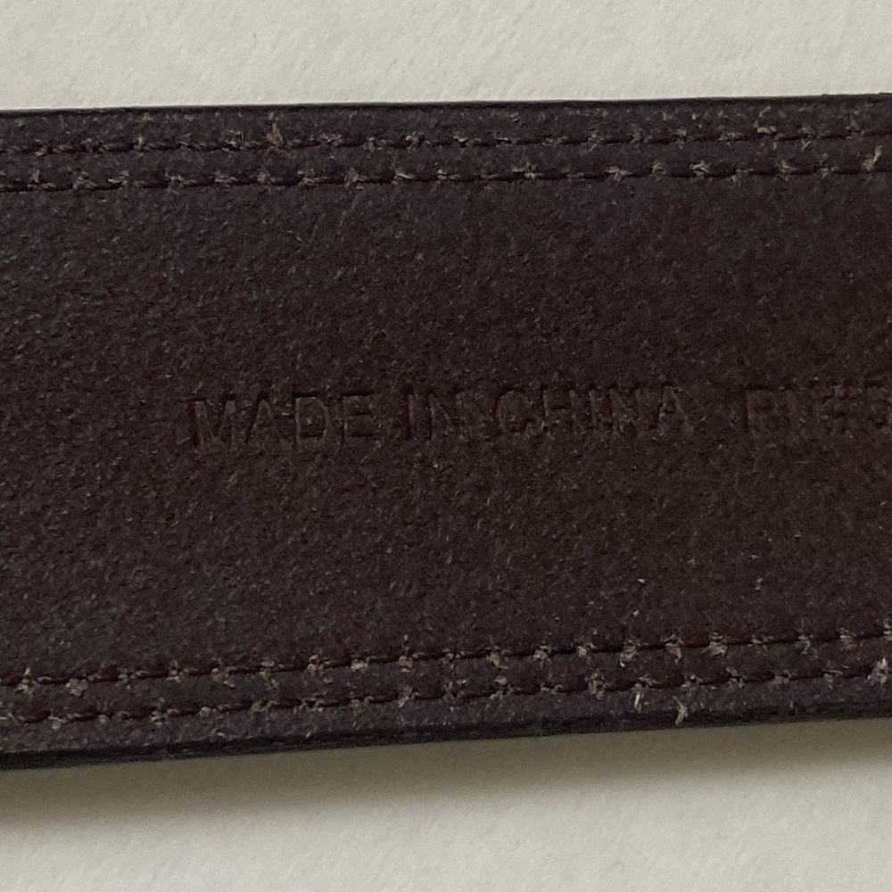 Banana Republic Genuine Patent Leather Brown Wide Belt Size M - Picture 12 of 13